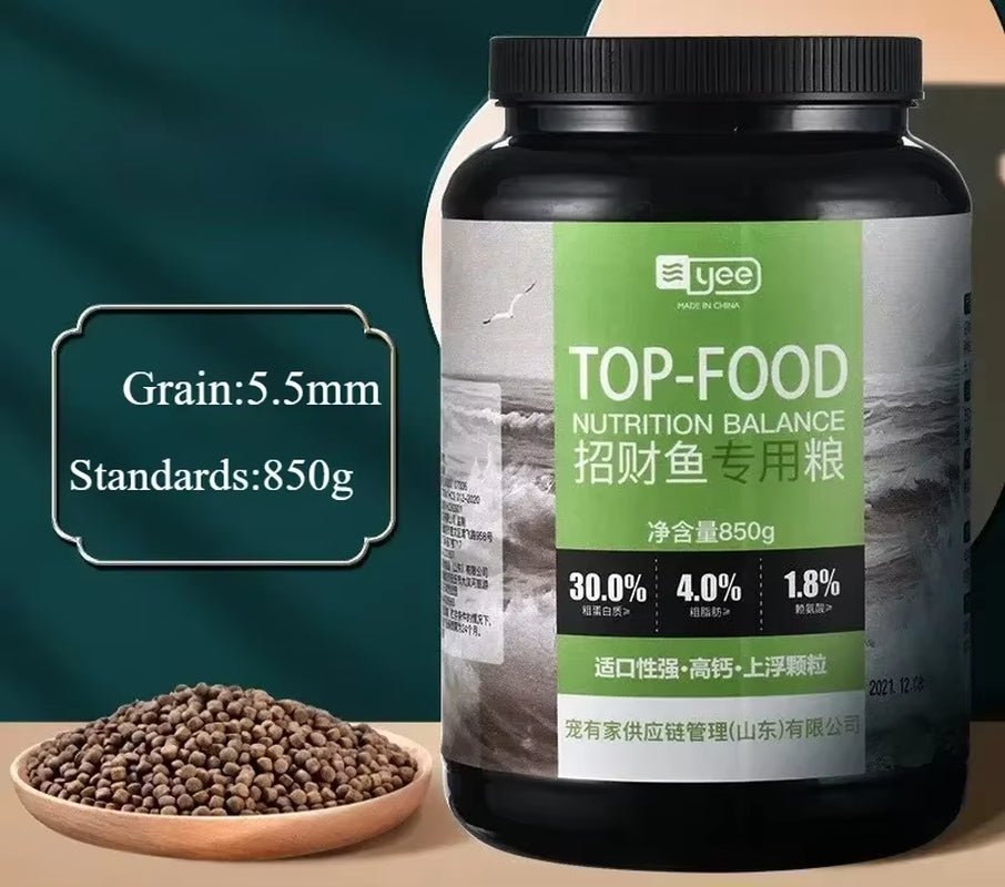 YEE Lucky Fish Food Rich Shrimp Flavor Promotes Growth