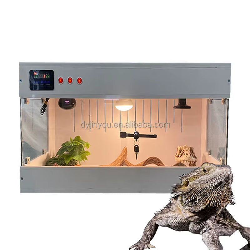 Wholesale Smart PVC Pet House, Reptile Glass Feeding Box. Reptile Cage for Lizard Boa Bearded Dragon, (Custom Accepted)
