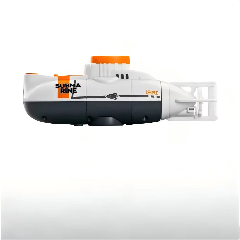 Mini RC Submarine for Kids - Remote Control Boat with 0.1M/S Speed Waterproof Diving Simulation Model Toy for Christmas