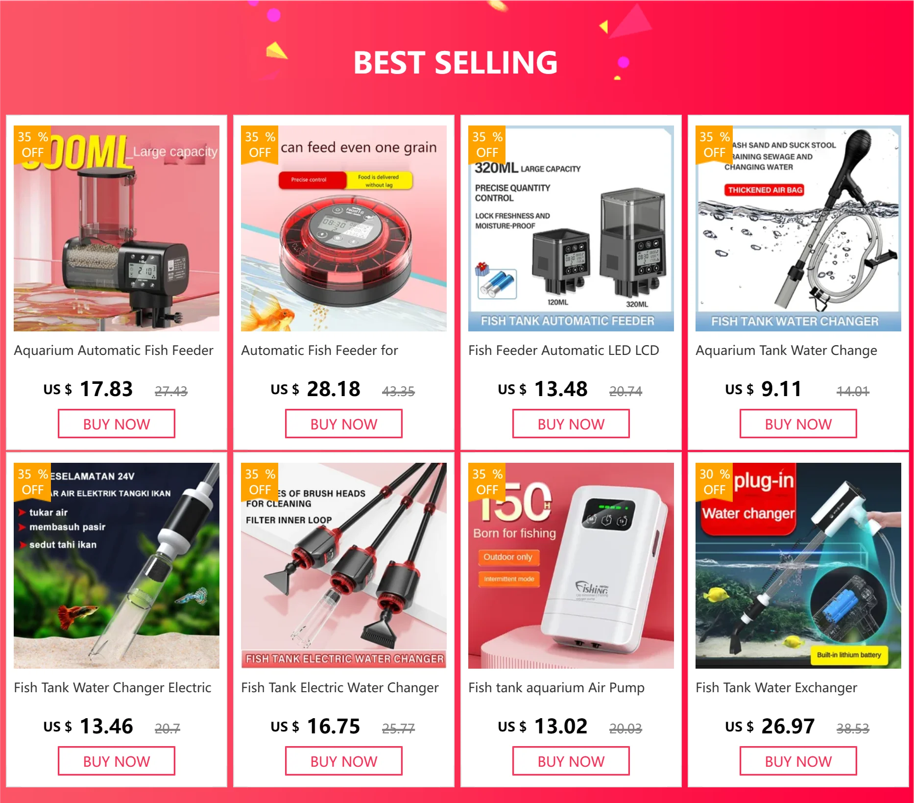 Dijital Otomatik Balık Yemleyici